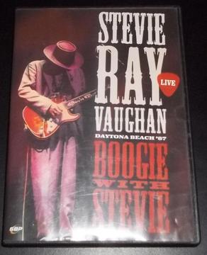 STEVIE RAY VOUGHAN BOOGIE WITH ESTEVIE DVD P2010 EXCELENTE ESTADO!