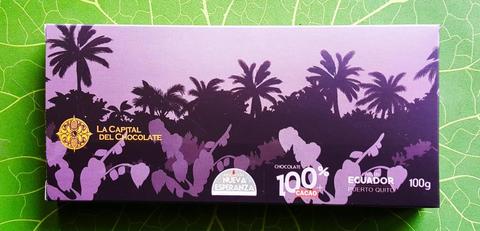Chocolate Puro 100 Cacao