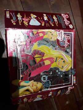 Rompecabezas Metalizado Barbie Goma Eva