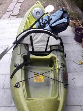 Kayak K1 Un Solo Uso Equipado
