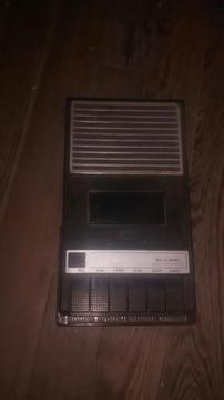 Vendo Grabador Pasa Casete Retro