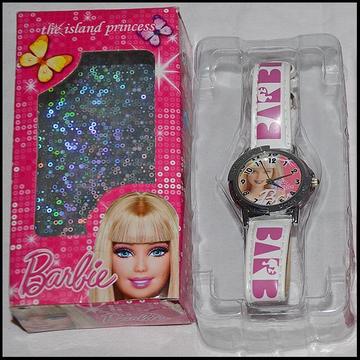Reloj pulsera para nenas de Barbie nuevos