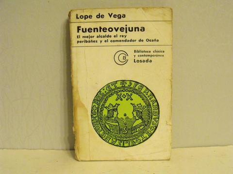 Libro Fuenteovejuna Lope De Vega