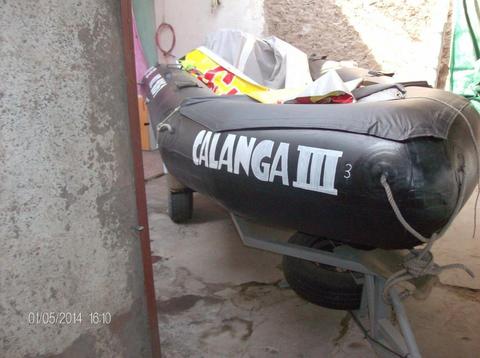 VENDO GOMON FERRAMAR 420 CON MOTOR ,TRAILER Y ACCE $ 68.000