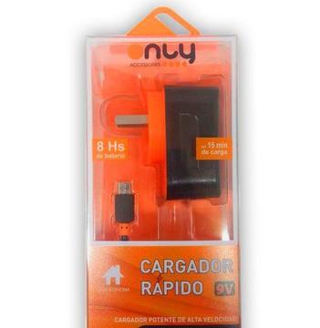 Cargador Rapido 9v Only Ac86 NUEVO!