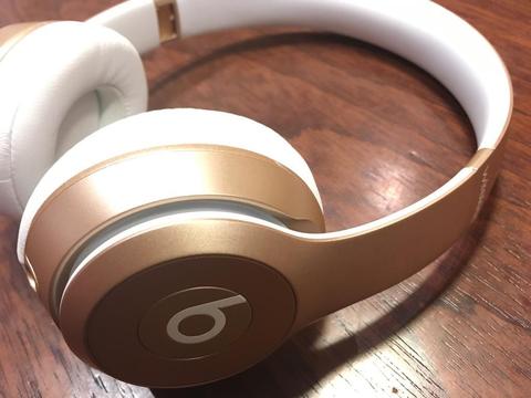 Mejor Precio | SIN USO Auriculares Beats Solo 2 Wireless Color Gold/Dorado