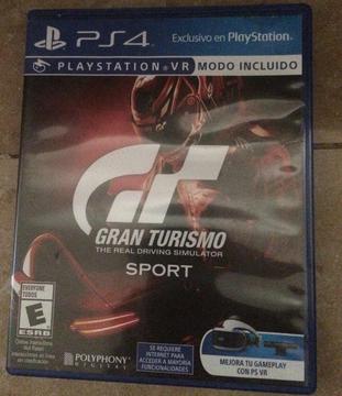 Gran Turismo Sport Impecable Ps4