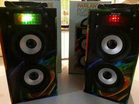 Parlante Portatil con Diseño