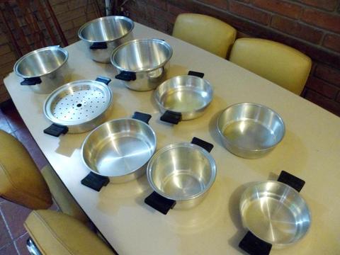 UNICO SET DE OLLAS VITAWARE ORIGINAL 10 PIEZAS NUEVASCOCINA FACILEL REGALO IDEAL!!!