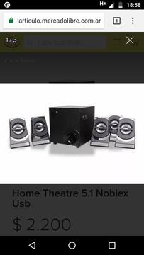 Home Theather Noblex