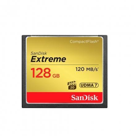 Memoria Sandisk Cf Extreme 12060mb / S 128gb Compact Flash