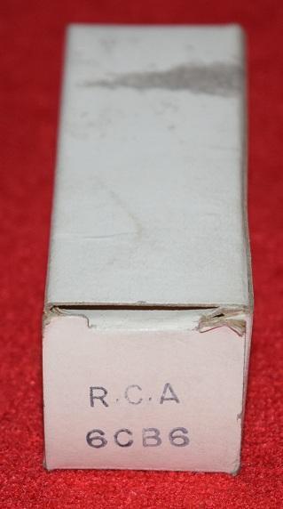 Válvula 6CB6, nueva, RCA, en caja