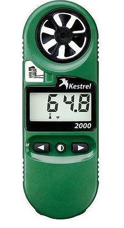 Anemómetro, Medición de Velocidad de Aire, Temperatura, Temperatura de Sensación, KESTREL 2000