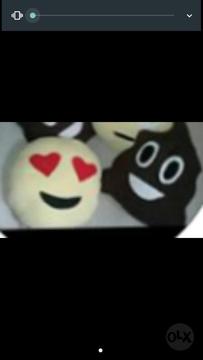 Almohadones con Forma de Emojis