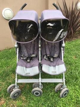 Vendo cochecito de bebe Maclaren twin tecno