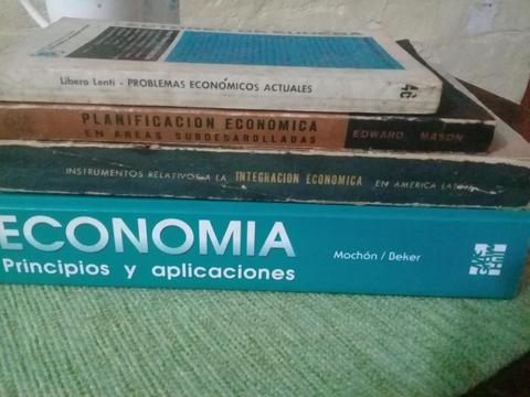 Lote Libros Economía