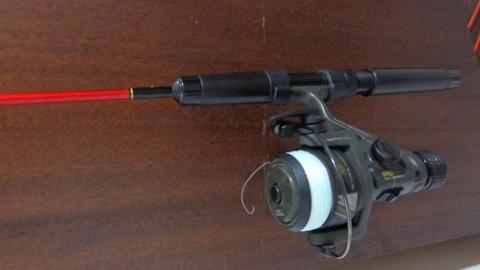 Caña Shakespeare y Reel Zebco Prostaff PS20 Made in Korea