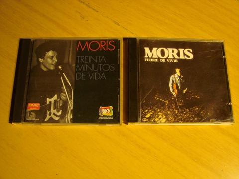 Moris Fiebre De Vivir en formato CD Impecable año 1.995 Chapa Discos