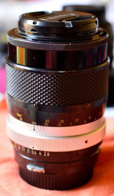 Nikon 135mm 2.8 Pre Ai, Modificado Ai. Con Tapas. $4.000