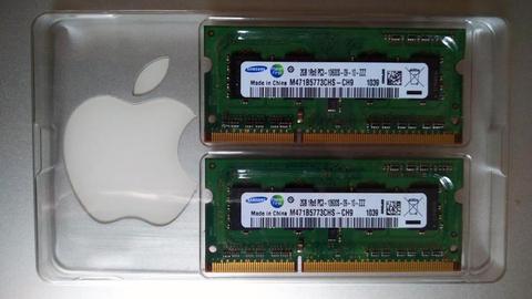 Memoria Samsung 4gb 2x2gb Apple Mac/Pc 1rx8 Pc310600s Dual