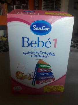 Vendo Leche Sancor Bebe1 de 0 a 6 Meses