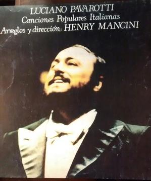 Discos Pavarotti Canciones populares italianas y Grandes Exitos