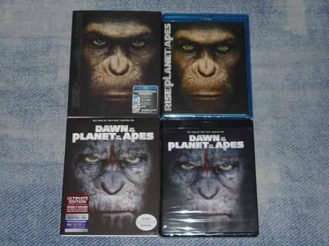 Rise Dawn Of The Planet Of The Apes. Bluray Con Slipcover