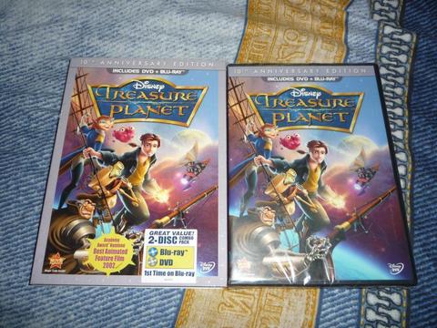 Treasure Planet / El Planeta Del Tesoro Disney Dvd Bluray