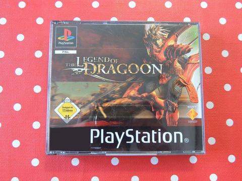 The Legend of Dragoon ps1 4 discos