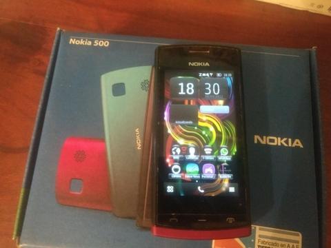 Nokia 500 usado Operador Personal