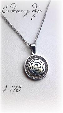 Cadenas Y Dijes de Acero Quirúrgico