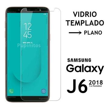 Vidrio Templado Plano Samsung Galaxy J6 2018
