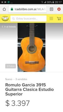 Guitarra Romulo Garcia