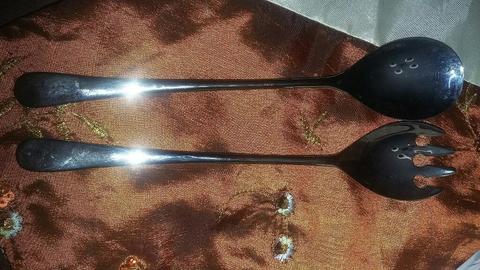 Cubiertos de Acero para Ensalada