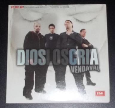 DIOS LOS CRIA VENDAVAL CD SINGLE PROMO EDICIÓN 2003 EN EXCELENTE ESTADO!