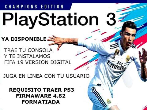 FIFA 19 COMPLETO PLAYSTATION 3