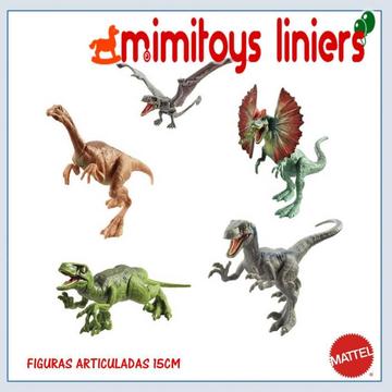Dinosaurios de 15cm articulados surtidos varios modelos Mattel Original Importado Jurassic World Mimitoys