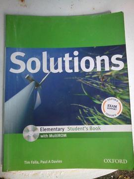 libros ingles solutions