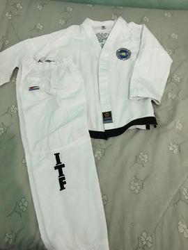 Dobok Panal Itf Bordado Talle 5