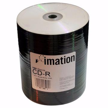 CD ESTAMPADO IMATION BULK X 100