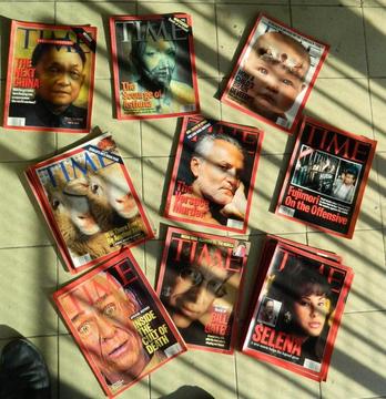 Lote de 60 revistas Time años 96 y 97