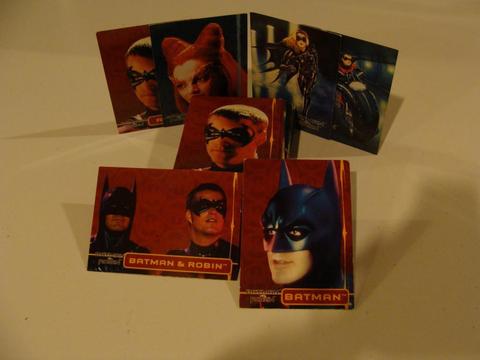 tarjetas batman y robin Ypf pelicula 1997