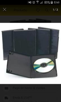 Vendo cajas para dvd slim