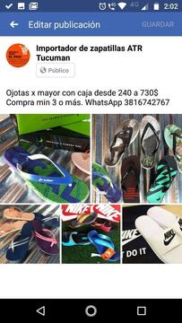 Ojotas con Cajas Y Calcomanía