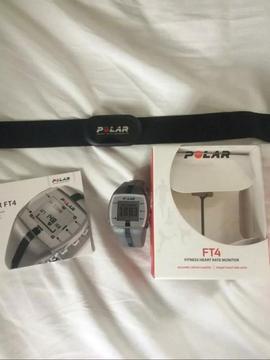 Reloj Polar Ft4 Nuevo sin Usar con Sensor Caja Original Y Instrucciones