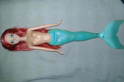 Barbie princesa Ariel la sirenita