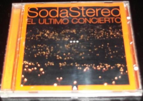 Soda Stereo El Ultimo Concierto A Cd 1997 Muy Buen Estado!