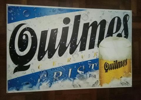 Hermoso Y ORIGINAL Cartel Cerveza  Cristal DE CHAPA 90 x 60 cm AÑOS 1990s