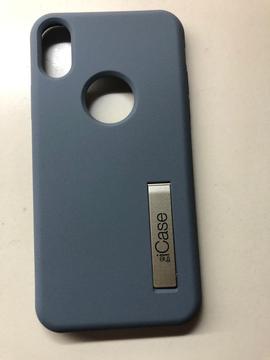 Funda iPhone X Gris Icase Tpu
