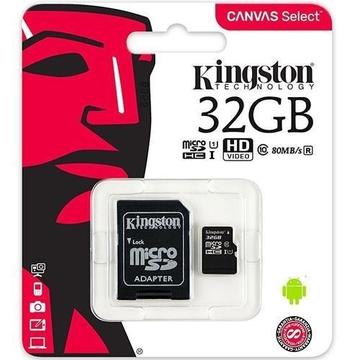 Memoria Kingston Micro Sd 32gb Clase 10